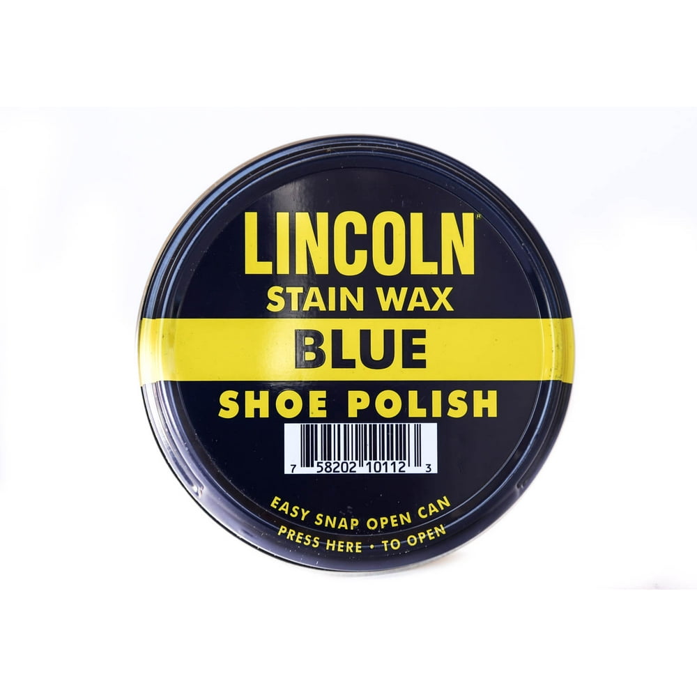 Lincoln Stain Wax Shoe Polish 2.2 oz