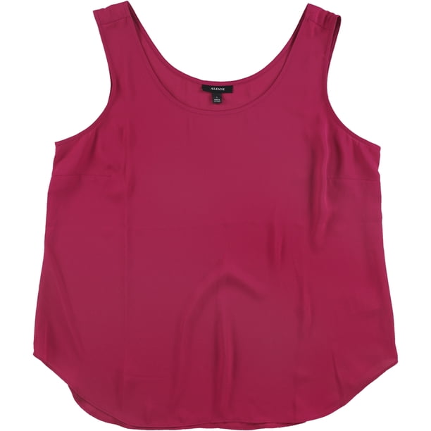 Blusa Sin Mangas Alfani Rosa Extragrande