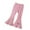 Pink, variant on lmcalzta Baby Girls Clothes Infant Bell Botton Pants Elastic Waisted Cotton Child Trousers Fall Winter Casual Pants