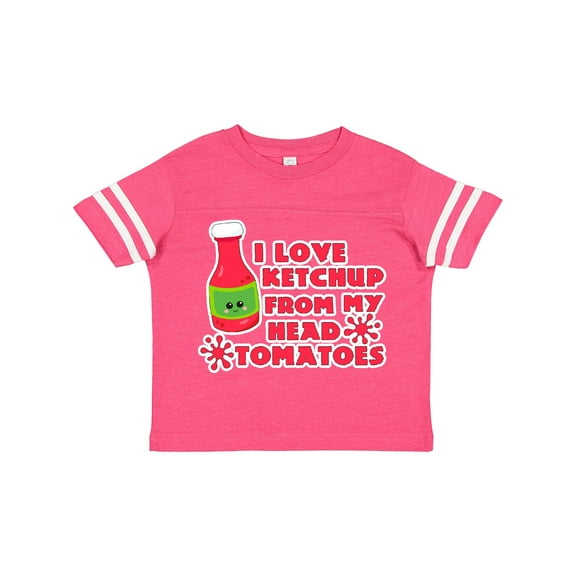 Inktastic I Love Ketchup from My Head Tomatoes Boys or Girls Toddler T-Shirt