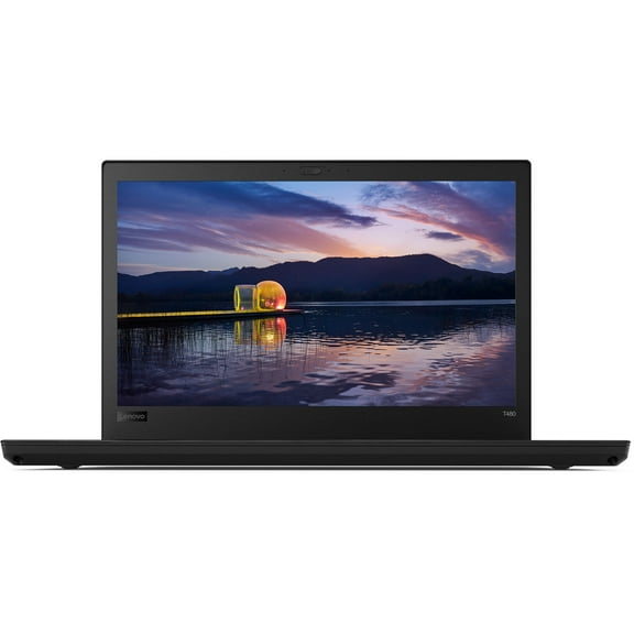 Restored Lenovo T480 14" Notebook Intel i5-8350U 16 GB DDR4 256 GB NVMe Windows 10 Pro 64-Bit (Refurbished)