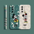 thumbnail image 5 of Case For Redmi K60E K60 K50 K40S K40 K30 9A 9 8A 8 10 Pro 4G 5G Colour Simple Liquid silicone Case Funny Mickey Minnie Mouse, 5 of 5