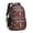 Football Stripe Brown, variant on Football Icon Darkblue Pattern Backpack for School, Cute School Bag with Adjustable Shoulder Straps and Padded Back, 16.9"x12.6"x5.9"