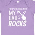 thumbnail image 4 of Inktastic For the Record, My Dad Rocks Boys or Girls Baby Bodysuit, 4 of 5