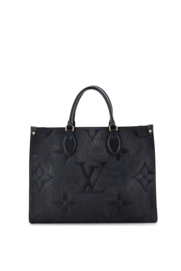 Pre-Owned OnTheGo Tote Monogram Empreinte Giant MM By Rebag