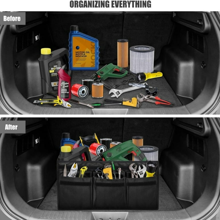 Trunk organizer with lid discount