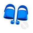 thumbnail image 4 of Enderezadores del gordo del pie,Enderezadores de gordo del pie transpirables ajustables suaves,Correas elásticas acolchadas extraíbles y portátiles para mujer,Cinturones Azul, 4 of 8