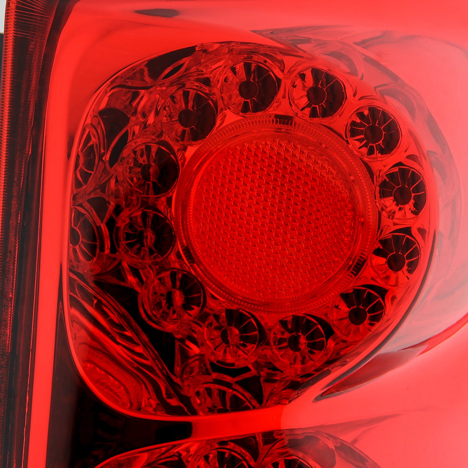 AKKON - Fits 2011-2020 Dodge Grand Caravan Premium LED Chrome Red Clear Tail Brake Lights w/ Turn Signal Passenger Right Side
