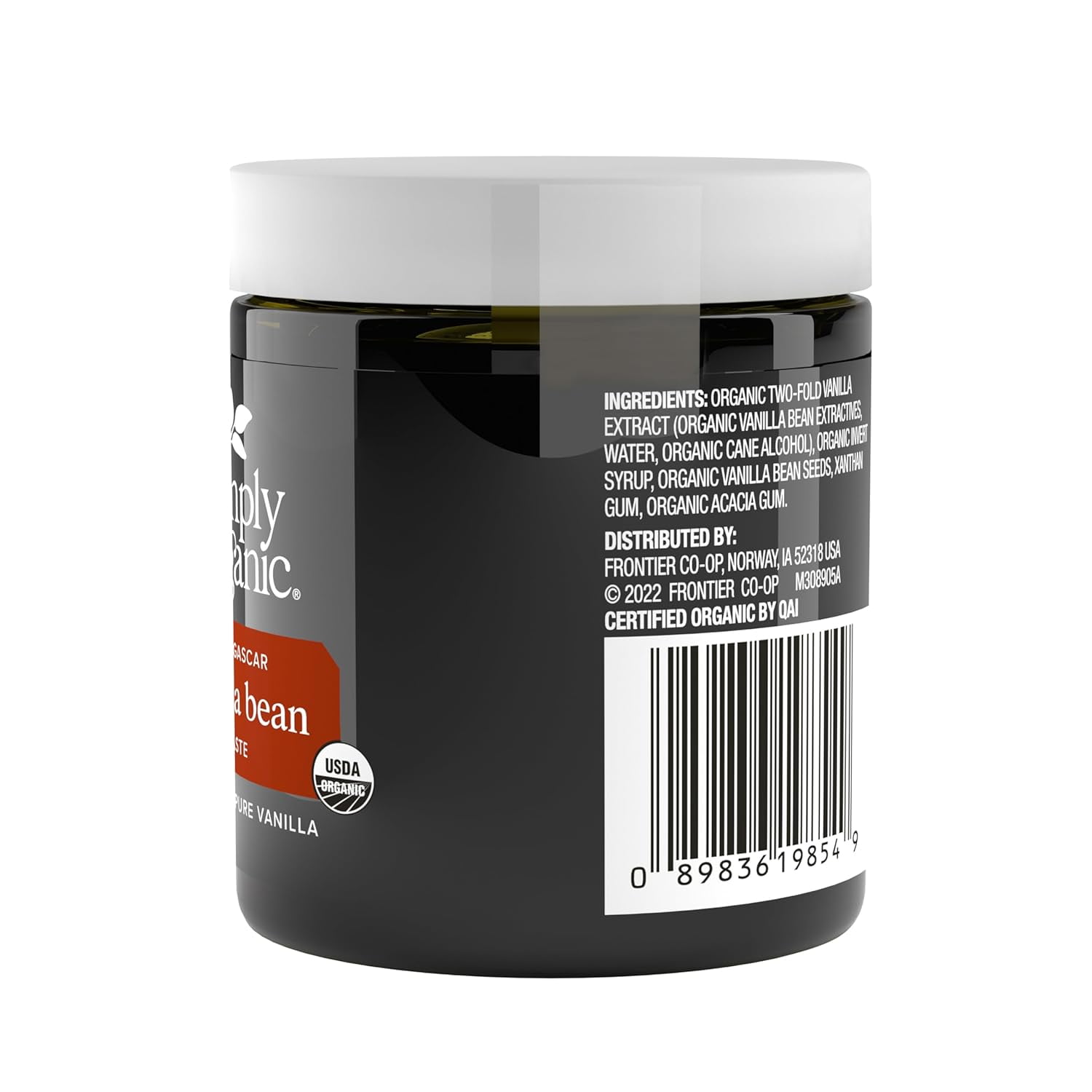 (Pack of 6) Simply Organic Madagascar Vanilla Bean Paste, 4 fl oz