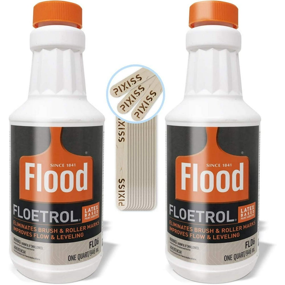 Floetrol Pouring Medium for Acrylic Paint 1 Quart Bottles (2Pack