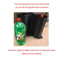 thumbnail image 6 of YELAIYEHAO 4 Pcs Black Weight Bags for Pop up Canopy Tent Sun Shelter 120 Ib Max, 6 of 7