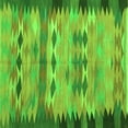 thumbnail image 1 of Ahgly Company Indoor Square Oriental Green Traditional Area Rugs, 6' Square, 1 of 1