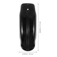 thumbnail image 2 of BESTYASH 2Ud Guardabarros Trasero Negro Para Motocicleta Resistente Fácil De Instalar Y Protege Salpicaduras, 2 of 7