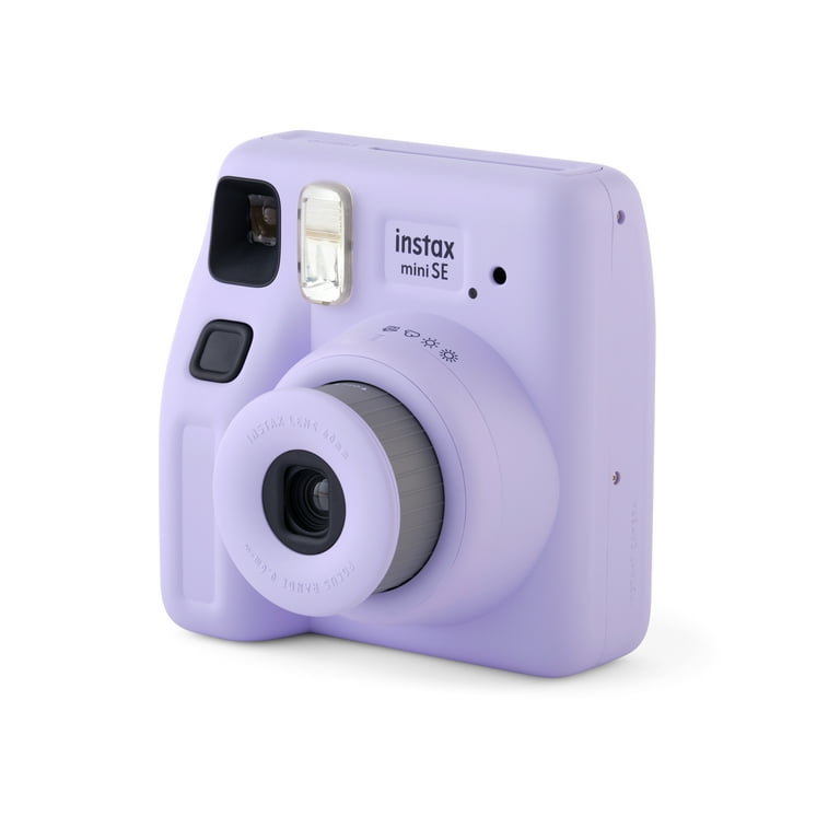 Fujifilm instax Mini SE Instant Camera with Bonus 10 pack Mini Film, Lavender - Walmart.com Fujifilm instax Mini SE Instant Camera with Bonus 10 pack Mini Film, Lavender - Walmart.com