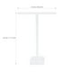 thumbnail image 2 of FENGGUIQU 2Ud Soporte Para Aretes T Shape En Acrílico Transparente Organizador De Joyas Estable, 2 of 8