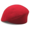 thumbnail image 4 of Pxiakgy beret hats for women Women Wool Beret New Autumn And Winter Comfortable Outdoor Warm Stewardes Hat Red + One size, 4 of 7