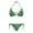 Clover Pattern, variant on Cherry Blossom Fish Scale Pattern Womens Swimsuits 2 Piece Spandex Plus Size Design Elastic Halter Bikini Set Two Piece