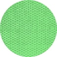 thumbnail image 1 of Ahgly Company Indoor Round Oriental Emerald Green Industrial Area Rugs, 7' Round, 1 of 4