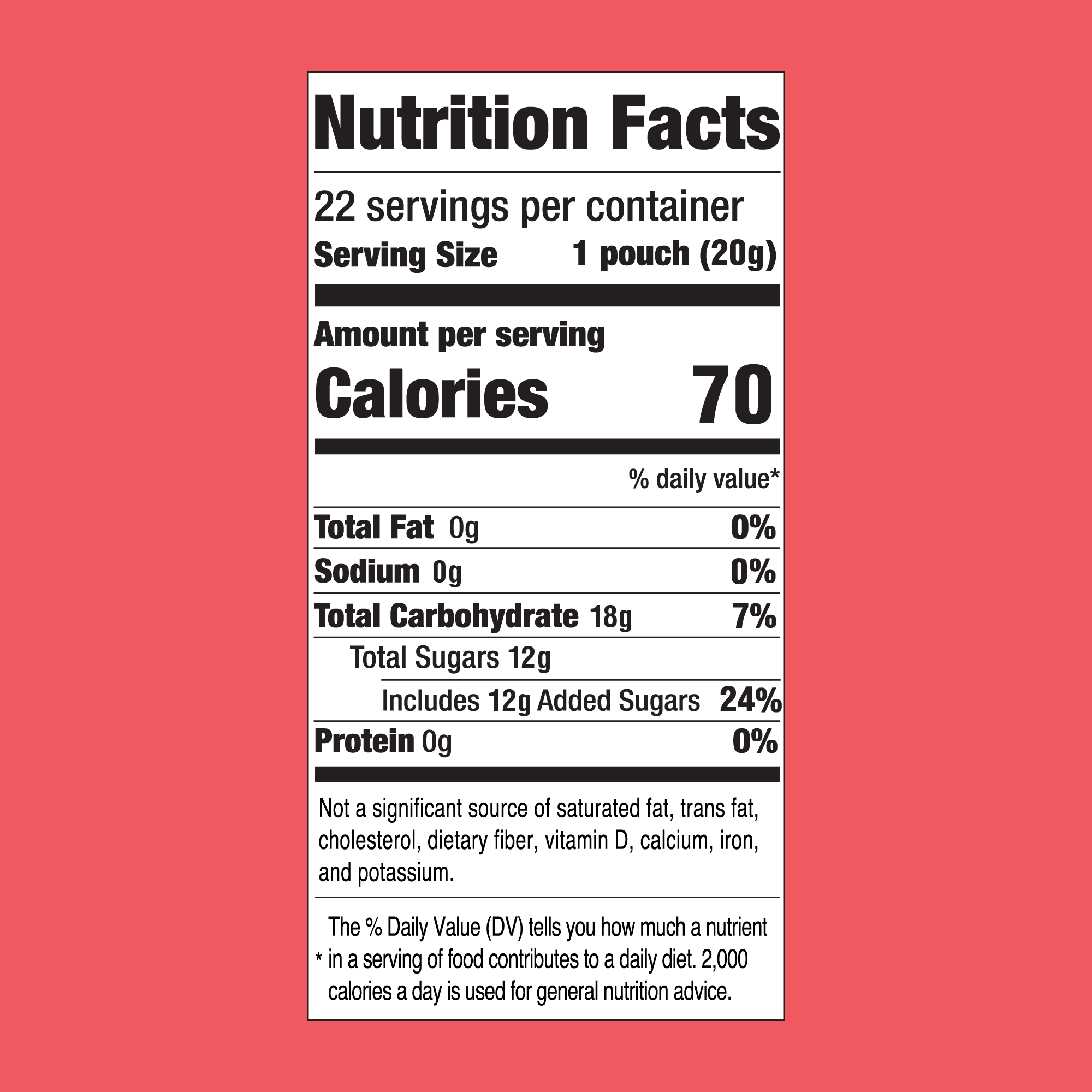 FruitBlox Sour Berry Grape and Watermelon, 22 Count