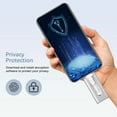 thumbnail image 6 of 256GB USB 3.0 Flash Drive TOPESEL 3-In-1 Metal USB External Storage Thumb Drive OTG Android Phone and Computer, 6 of 8