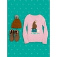 thumbnail image 3 of Image Conscious Hitchhiking Sloth Long Sleeve Toddler -Jay Fleck Designs, Unisex Regular Fit, 3 of 4
