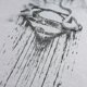 thumbnail image 3 of Superman - Sudadera Pintura para Hombre (Gris Jaspeado), 3 of 3