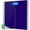 Blue, variant on Stainless Steel Digital Body Weight Bathroom Scale Step-On Technology Large Blue LCD Backlight Display, 400 Pounds , Grey, 12x12 Inch (Pack of 1)