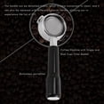 thumbnail image 3 of 58MM Bottomless Stainless Steel Professional Espresso Coffee Machine with Single and Dual Cups Filt, 3 of 5