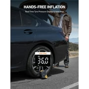 AstroAI Tire Inflator Air Compressor 12V DC, Digital Pressure Gauge Car Tire Pump 150 PSI, Auto Shutoff, Electric Air Pump for Car Tires, Bicycles, Other Inflatables