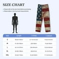 thumbnail image 4 of Disketp American Flag1 Men's Pajama Pants - Ultra Soft Fleece Sleep and Lounge Pants (Size: S-XXL)-XX-Large, 4 of 6