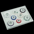 thumbnail image 5 of Fairnull Jewelry Bead Board with Scale Groove Design 3 U-Shaped Channels Board Jewelry Bracelet Necklace Making Tool, 5 of 11