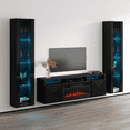 thumbnail image 2 of Giza BL-EF Floating Fireplace Entertainment Center, 2 of 8