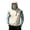 Blue, variant on Men's Abstract Print Hooded Fishing Shirt with Face Mask - Long Sleeve UPF 50 Quick-Dry Sun Protection Pullover with Zipper Pocket, Drop-Shoulder Outdoor Top for Hiking & Sports Blue L
