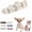 White, variant on Purple Pearl Dog Collars for Small Dogs, Crystal Girl Puppy Collar Fancy Bling Rhinestone Dog Collar Luxury Beaded Diamond Pet Jewelry for XXS Xs Small Medium Female Dogs Cats, S