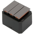 3 Pack 1300mAh Batteries and 3 Channel Charger Kit for DJI OSMO Action