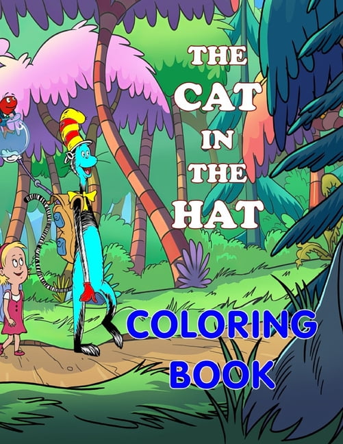 The Cat in The Hat Coloring Book Super Cute for Seuss Fans The Cat