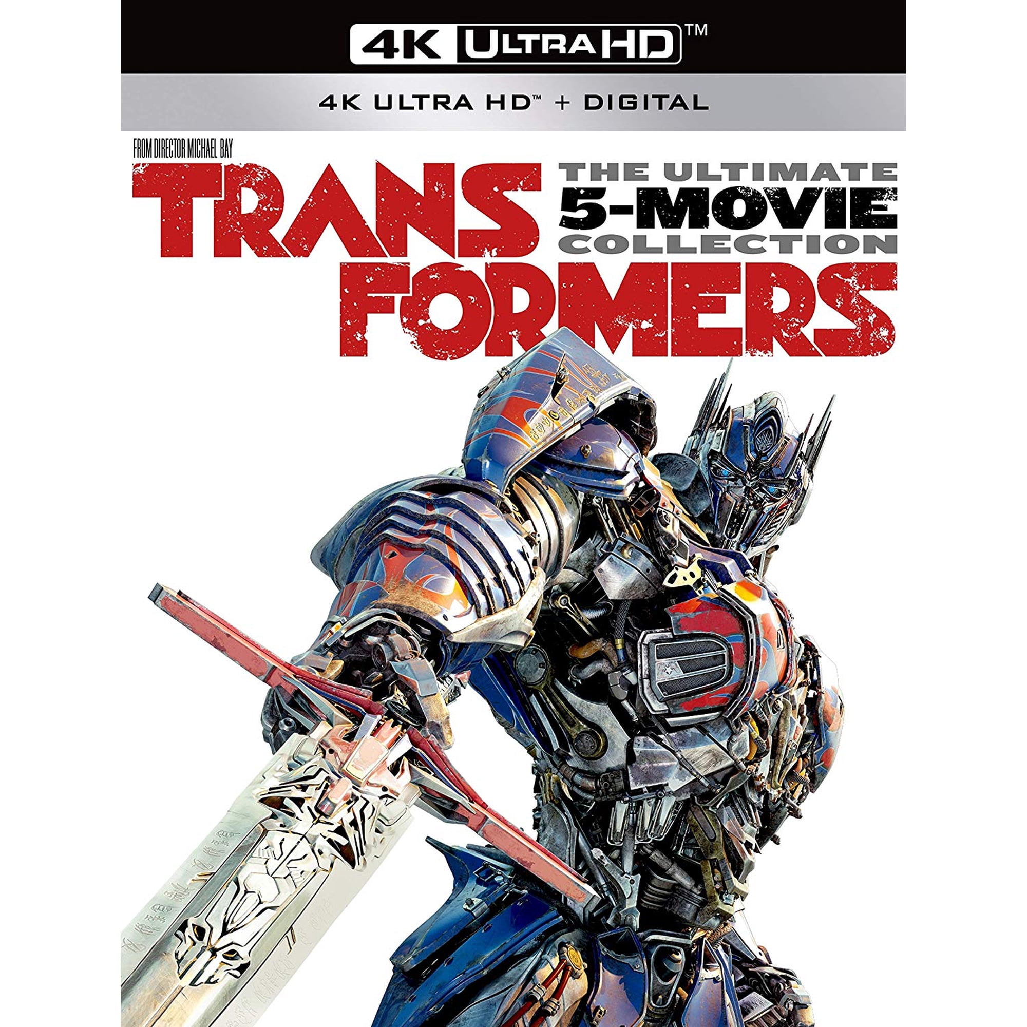 Transformers: The Ultimate 5-Movie Collection (4K Ultra HD + Blu-Ray + Digital Copy)