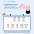 thumbnail image 7 of Jizyo Kids Training Outfit Sport Tracksuit Girls Dance Crop Hoodie Gymnastics Tank Top and Yoga Pink 8, 7 of 7