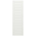 thumbnail image 5 of Ekena Millwork 12"W x 52"H True Fit PVC Horizontal Slat Framed Modern Style Fixed Mount Shutters, Unfinished (Per Pair - Hardware Not Included), 5 of 9