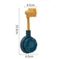 thumbnail image 4 of Soporte para cabezal de ducha blanco y material de acero inoxidable, montaje en pared ajustable en ángulo, sin perforación, ventosa al vacío, resistente al agua y al agua, 4 of 5