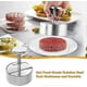 thumbnail image 4 of Prensa para hamburguesas de acero inoxidable, molde para hamburguesas, ideal para barbacoas y cocinas., 4 of 4