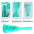 thumbnail image 3 of Shengyu 5Pcs Detangling Hair Brush Set Detangler Brush with Edge Brush Rat Tail Comb Comb Set, 3 of 6