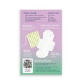 thumbnail image 4 of (3 pack) Pinkie Teen Pads, Organic Cotton, Small (18 Count), 4 of 8