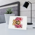 thumbnail image 6 of DistinctInk Greeting Card / Note Card - Valentine's Day Otterhound Puppy - PACK of 3, 6 of 7