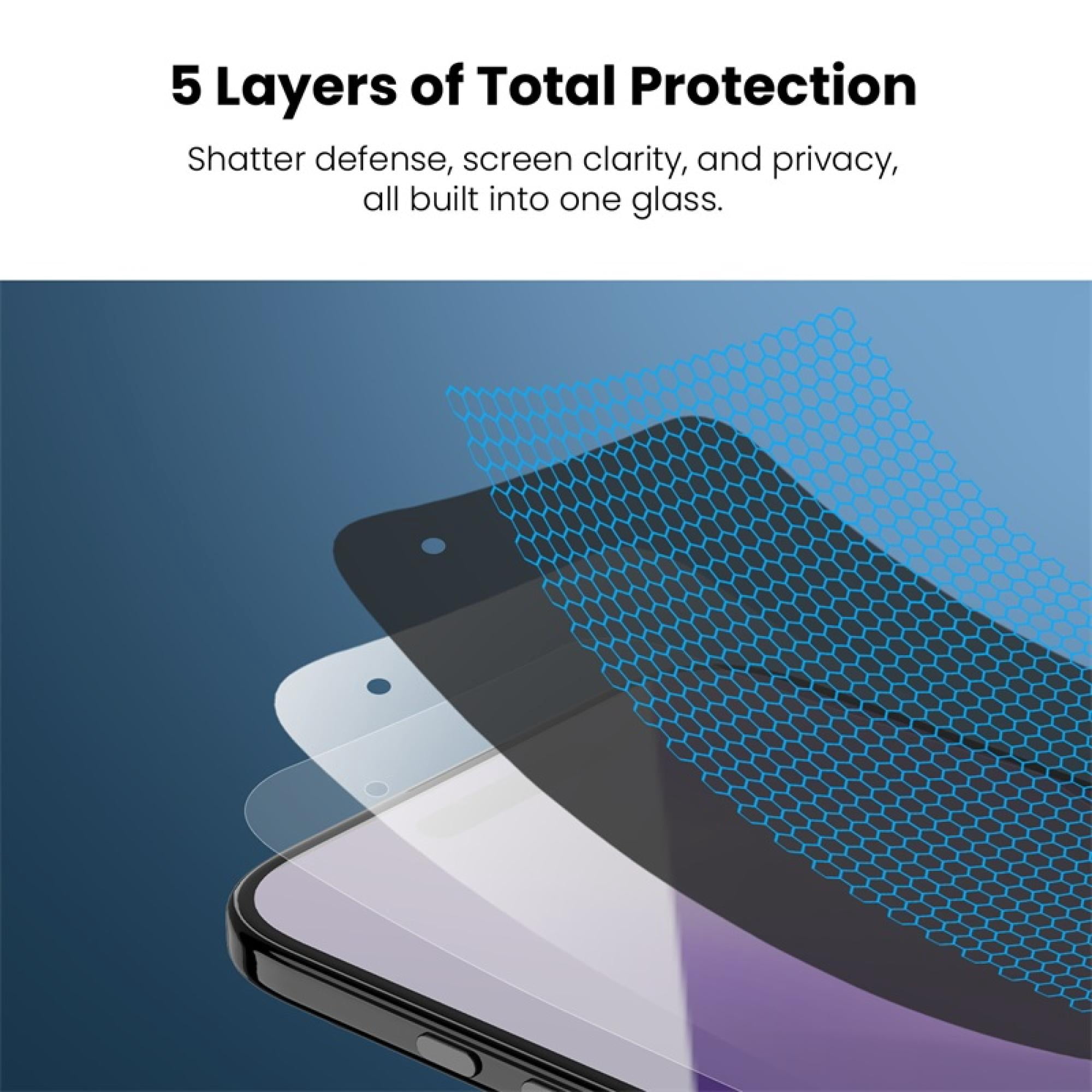 Complete Protection 4 Pack Bundle for iPhone 17 Air – Camera Lens Tempered Glass + 3-Pack Privacy Full-Coverage Screen Protectors