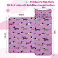 thumbnail image 5 of Cute Cartoon Dachshund Toddler Nap Mats for Kids Preschool,Sleeping Mat Bag or Kids,Toddler Sleeping Bag,Toddler Nap Mat or Daycare, 5 of 6