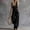 Black, variant on Summer Pants Women Palazzo Cotton Linen Jumpsuits Trousers High Waisted Wide Leg Black Baggy Long Athletic Pants for Women,L