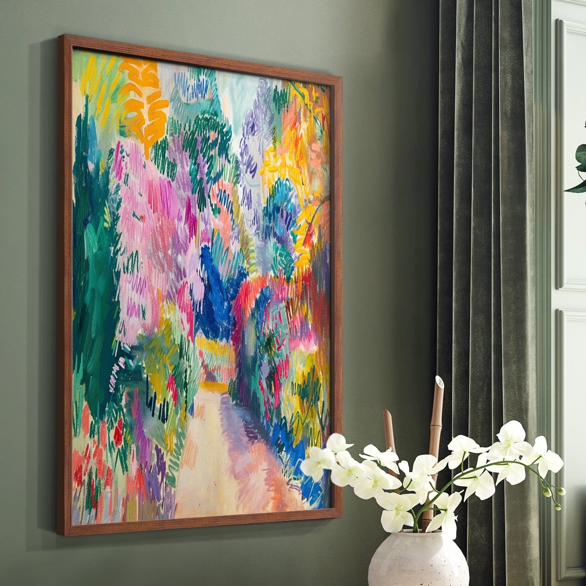 Matisse XLII Framed Print - Solid Wood