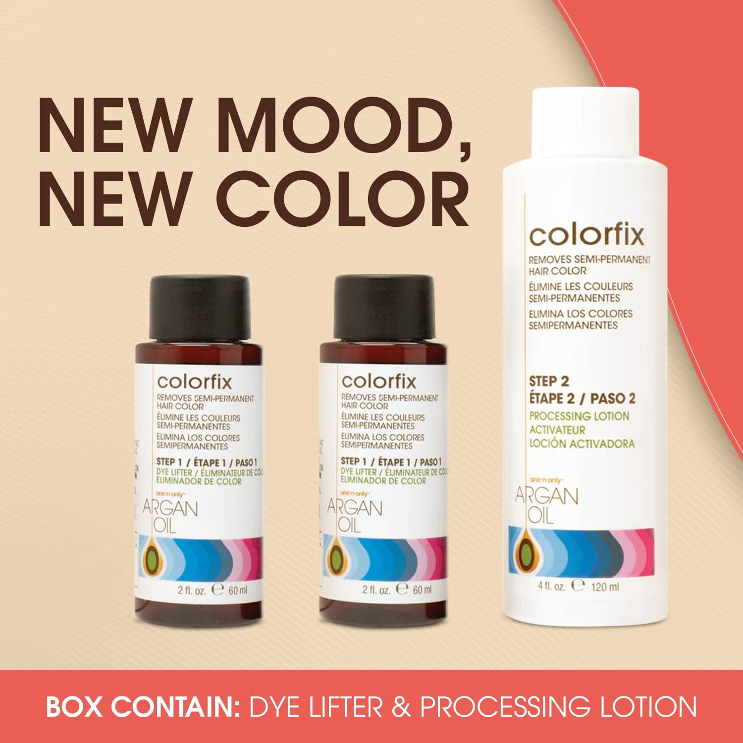 One 'n Only Colorfix Semi-Permanent Color Remover with Argan Oil