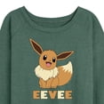 thumbnail image 3 of Pokémon - Eevee - Women's Lightweight French Terry Long Sleeve Shirt, 3 of 5